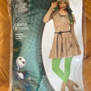 Spirit Oogie Boogie Women’s  Costume - Beige and Lime